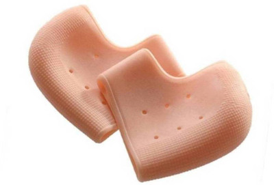 Shree Shyam Anti heel crack set socks pain foot gel relief Heel Support