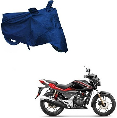 THE REAL ARV Waterproof Two Wheeler Cover for Honda(CBZ Extreme, Blue)