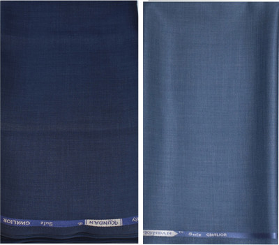 KUNDAN SULZ GWALIOR Polycotton Self Design Trouser Fabric