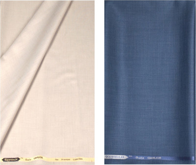 KUNDAN SULZ GWALIOR Polycotton Solid Trouser Fabric