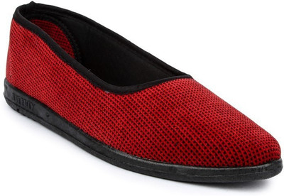 LIBERTY SPL.BELLY Bellies For Women(Red , 8)