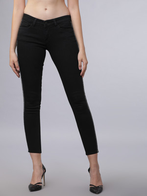 Tokyo Talkies Super Skinny Women Black Jeans