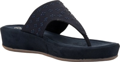 Nectar Kicks Women Wedges(Navy , 8)