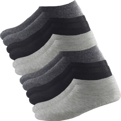 HICODE Men Self Design, Solid Low Cut(Pack of 6)