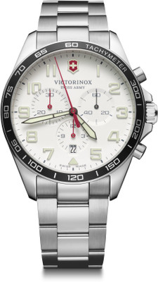Victorinox Chronograph Analog White Dial 42mm Men's Watch Analog Watch  - For Men