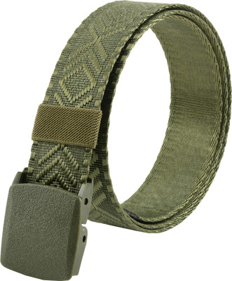 Kastner Men Casual Green Canvas Belt