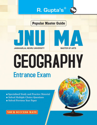 JNU: MA Geography Entrance Exam Guide(English, Paperback, RPH Editorial Board)