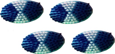 SOORYADEV INDUSTRIES Nylon Wet and Dry Brush(Blue, 4 Units)