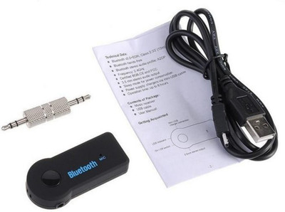 RPMSD v2.1+EDR Car Bluetooth Device with Audio Receiver(Black)