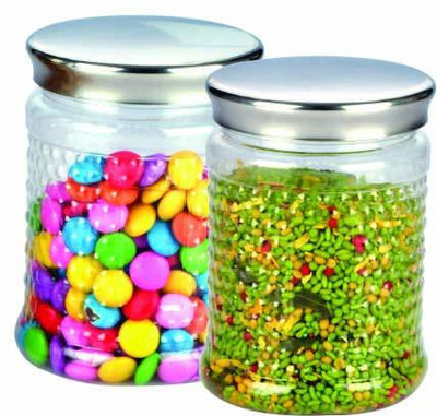 SAURA - 500 ml Plastic Utility Container(Pack of 6, Clear) Flipkart