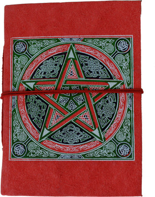 Parmatma Handicrafts Handmade Journal B6 Journal Unruled 100 Pages(Red, Pack of 2)
