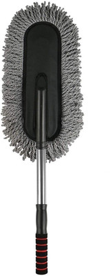 MAITRI ENTERPRISE Car Cleaning Brush Mop Adjustable Car Duster wet/dry duster M295 Wet and Dry Duster Set