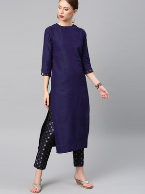 Vishudh Women Kurta Pant Set