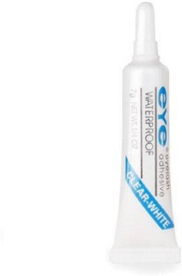 JOTKAPARKASH Waterproof False Eyelashes Makeup Adhesive Eye Lash Glue Clear White(Pack of 1)
