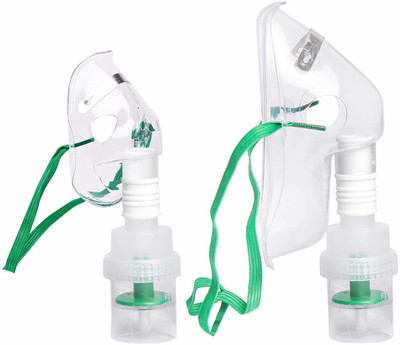 Wellstar Nebulizer Adult and Child Mask Combo Nebulizer(Transparent)