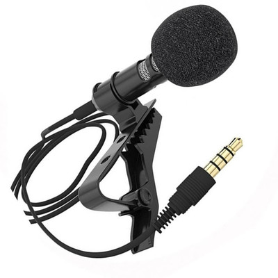 Sulfur BEST BUY 3.5mm /Clip Microphone For ,Collar Mike,Voice Recording Filter Mic For Rs. 99 @ 80 %