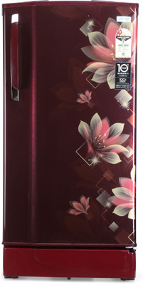 Godrej 190 L Direct Cool Single Door 2 Star (2020) Refrigerator  with In-built MP3 Player(Noble Wine, RD 1902 PM 23 NB WN)