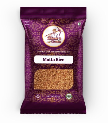 Farmers Grain Traditional Matta Rice (10 kg) Red Boiled Rice (Medium Grain, Parboiled)(10 kg)