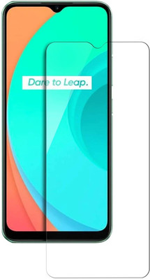 AKSHUD Tempered Glass Guard for Realme C15(Pack of 1)