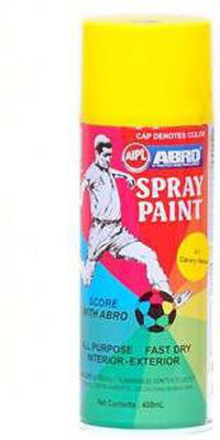 AIPL-ABRO SP 41 Yellow Spray Paint 400 ml(Pack of 1)
