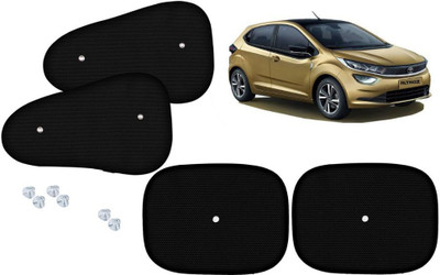 Auto Kite Side Window Sun Shade For Tata A8(Black)