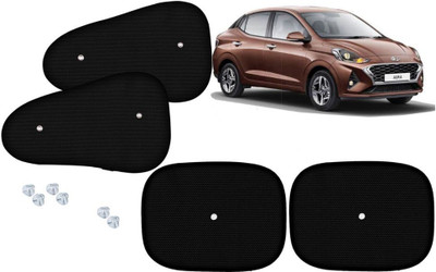 Auto Kite Side Window Sun Shade For Hyundai Astra(Black)