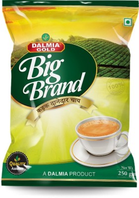 Dalmia Gold BigBrand Kadak CTC Tea Poly Tea Pouch(4 x 62.5 g)