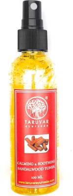 TARUVAR AYURVEDA Calming & Soothing Sandalwood Herbal Toner (100 Ml) Men & Women(100 ml)