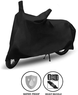 Lakshmina Enterprises Waterproof Two Wheeler Cover for Hero(HF Dawn, Black)