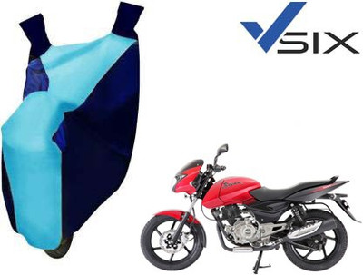 VSIX Waterproof Two Wheeler Cover for Bajaj(Pulsar 150 DTS-i, Blue)