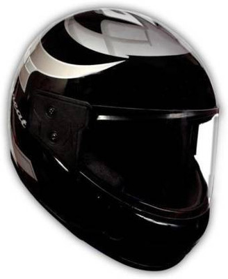 FDS OPTICS TRYFLY GALAXY BLUE KIMI (ISI APPROVED) Motorbike Helmet(Black)