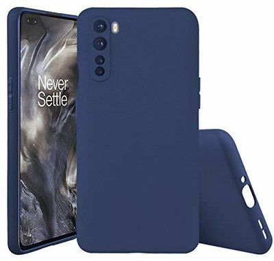 ValueActive Back Cover for OnePlus-Nord-Camera-CandyBlue(Blue, Flexible, Silicon)