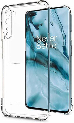 Valueactive Back Cover for OnePlus Nord(Transparent, Camera Bump Protector, Silicon, Pack of: 1)