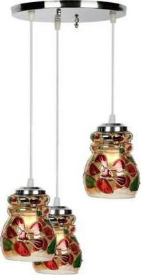 Unique Gallery Gojeva LL3 ceiling lamp Chandelier Ceiling Lamp(Multicolor)