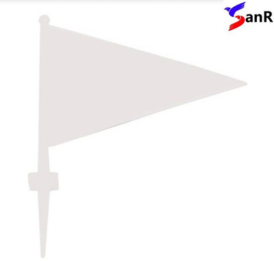 SanR Flat Marker Pack of 12(White)