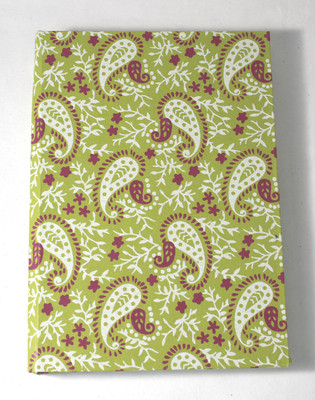 Camlon Exports Recycled Handmade A5 Diary unruled 96 Pages(Green)
