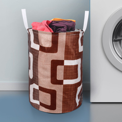 E-Retailer 45 L Brown Laundry Bag(Polyester)