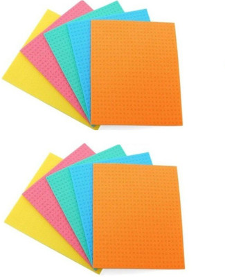 Yashodalineing store Cellulose Kitchen Sponge Wipe Large - Wip n shine Sponge Sponge Wipe(Large, Pack of 10)