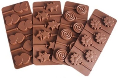 SMARTBUYER Silicone Chocolate Mould 24(Pack of 4)