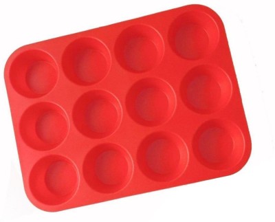 SMARTBUYER Silicone Cupcake/Muffin Mould 1(Pack of 1)