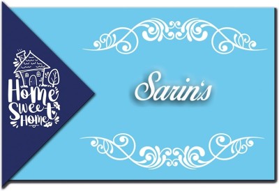 Midas Craft Polypropylene NA Name Plate(Blue)