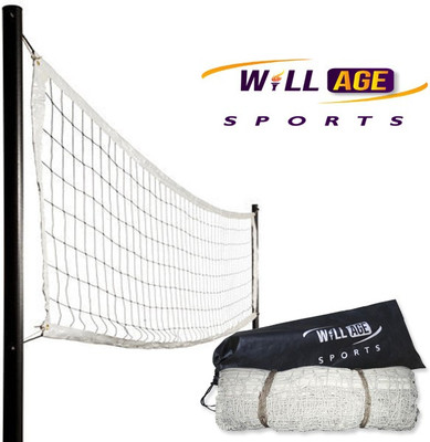 Willage Volleyball Net White Color Cotton Volleyball Net  (White)