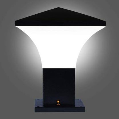SIGNOTECH gatelamp013 Flood Light Outdoor Lamp(Black)