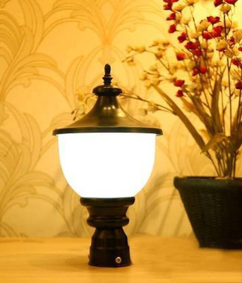 SIGNOTECH gatelamp017 Flood Light Outdoor Lamp(Black)