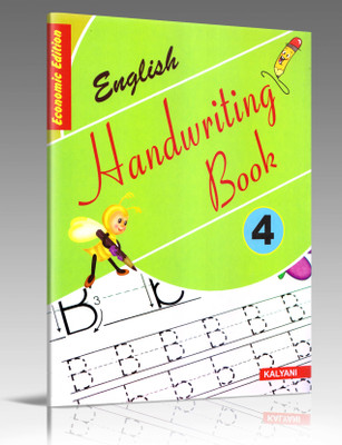 English Handwriting Book-4(Big Size-Kp)(Paperback, Kalyani's Kids Series)