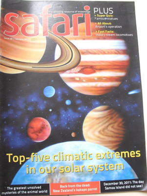 Safari Science Book Yr. 2012 Vol-48 Old-1(Perfect, Shri Vijay Nagendra)
