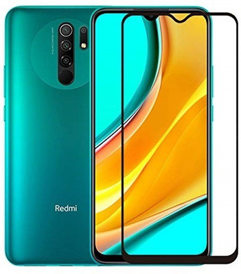 DSCASE Edge To Edge Tempered Glass for Mi Redmi 9 Prime(Pack of 1)