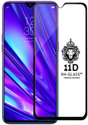 CRodible Edge To Edge Tempered Glass for Realme 5(Pack of 1)