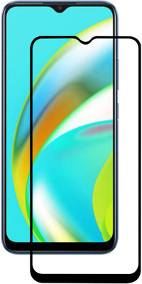 Mauval Edge To Edge Tempered Glass for Realme Narzo 20A(Pack of 1)