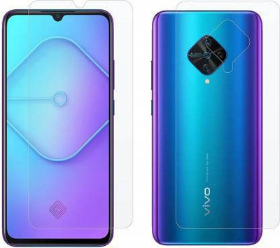 PR SMART Front and Back Tempered Glass for Vivo S1 Pro(Pack of 2)